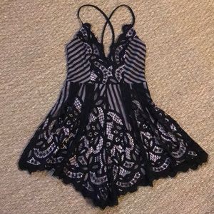Lace romper